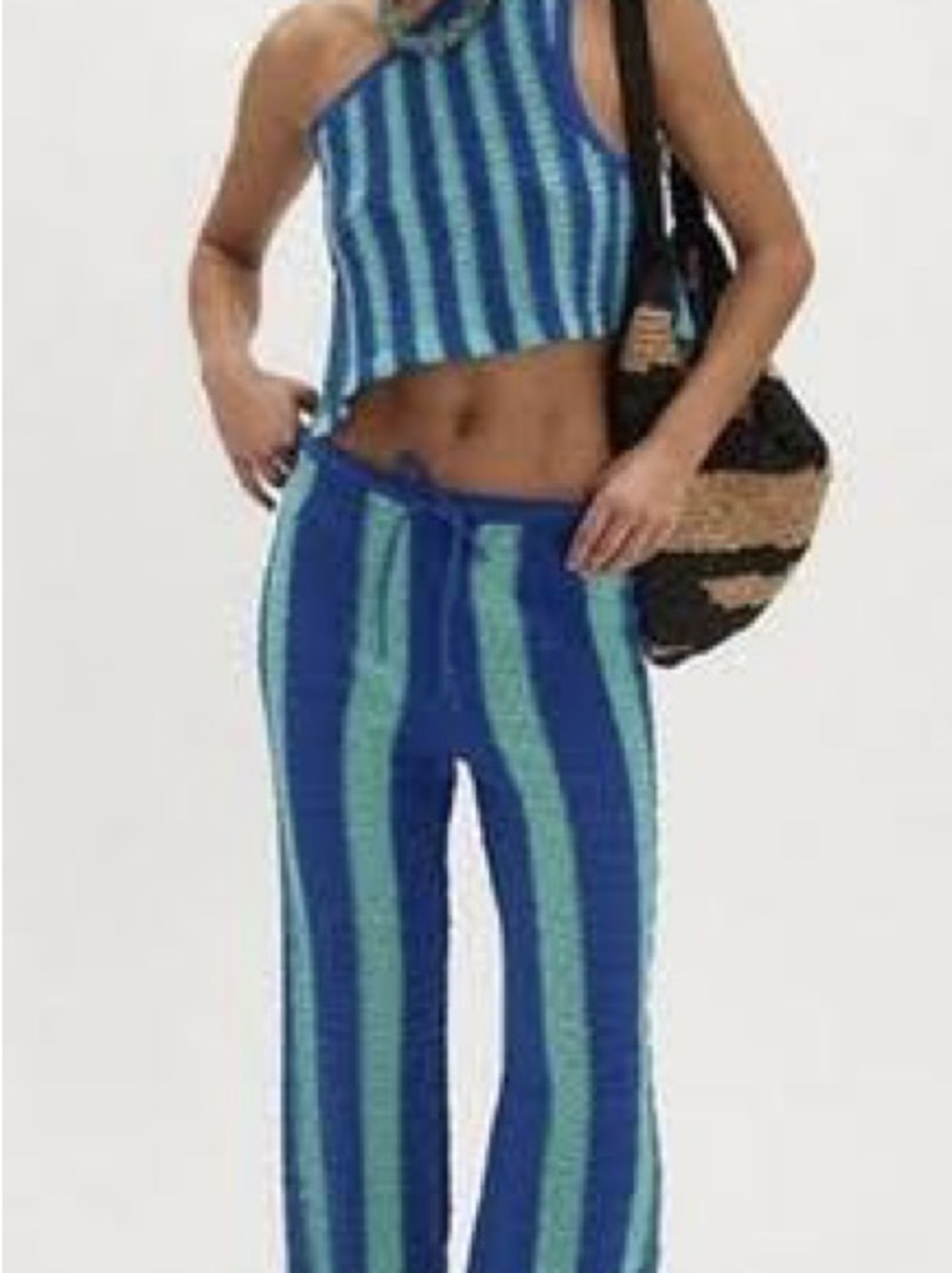 Free People Joan Fauxchet Set Sky Surfer Combo Size Medium